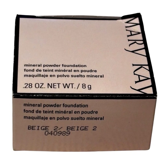 Mary Kay Mineral Powder Foundation Beige 2 #040989~ Full Size discounted - Picture 2 of 4